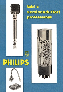 Philips - Tubi e Semiconduttori Professionali 1962
